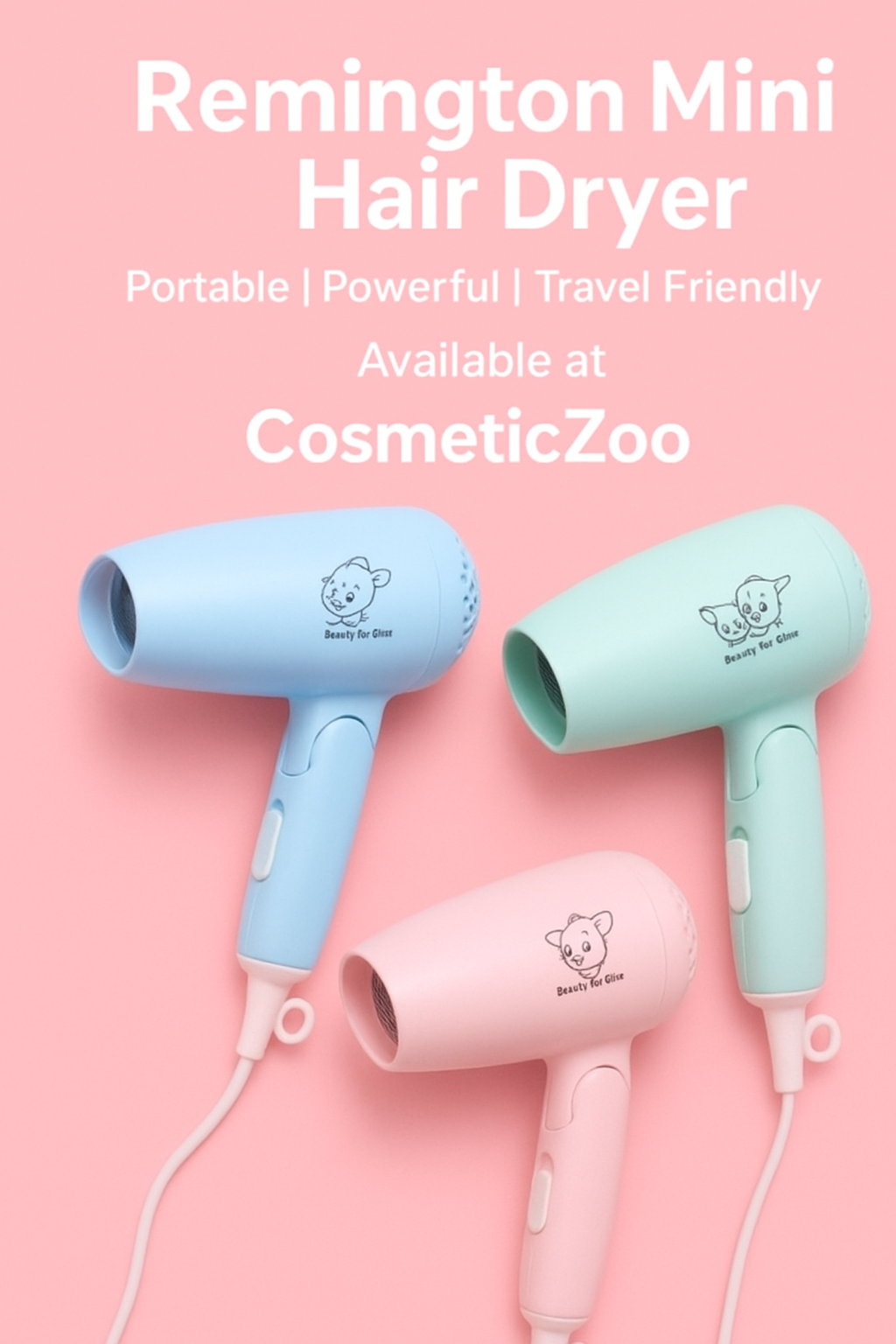Remington mini hair dryer