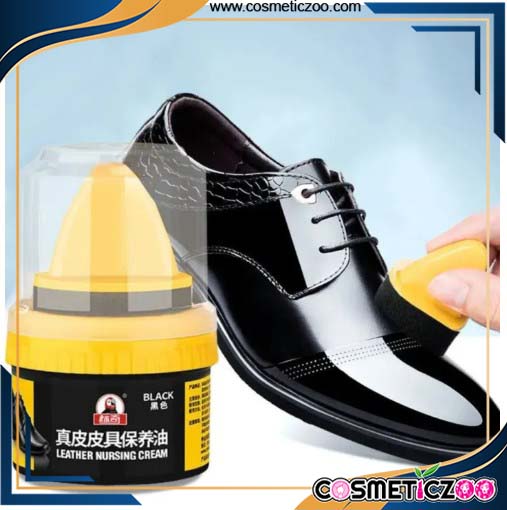 Liquid Shoe Polish with Sponge